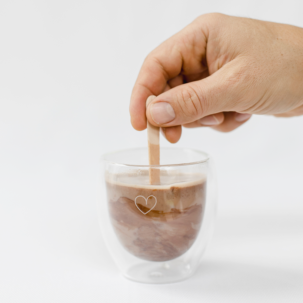 Thermoglas "Herz" 250 ml