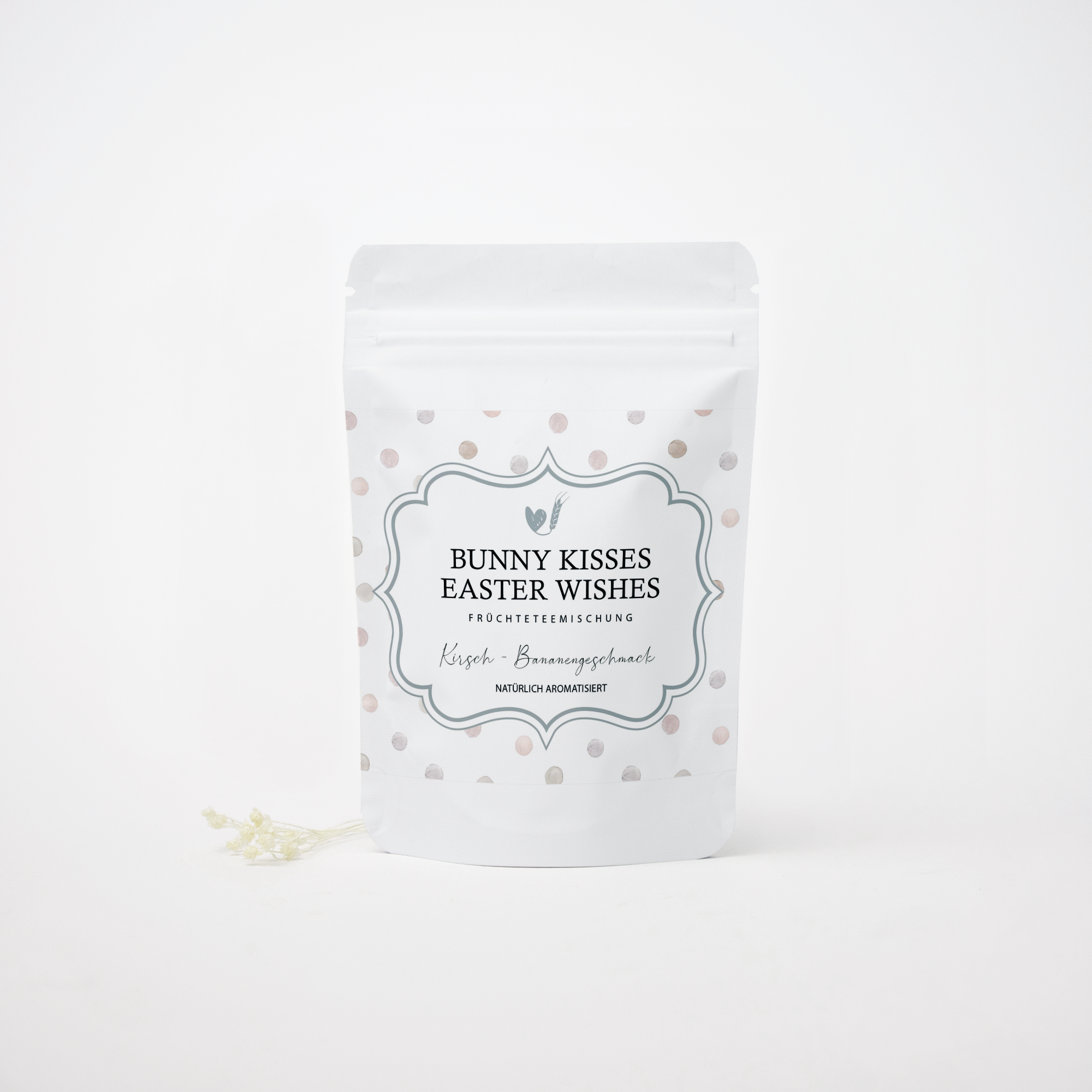 Früchtetee mit Himbeere und Karamell - Ostergruß