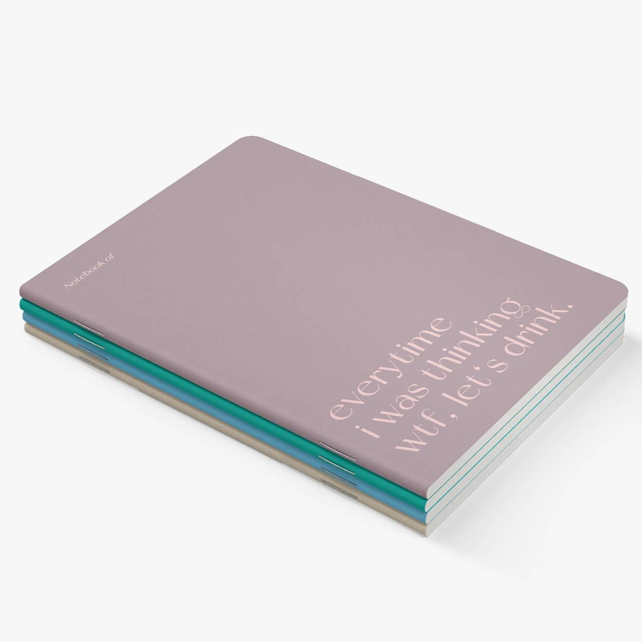 Notizheft mit Humor – Let's Drink