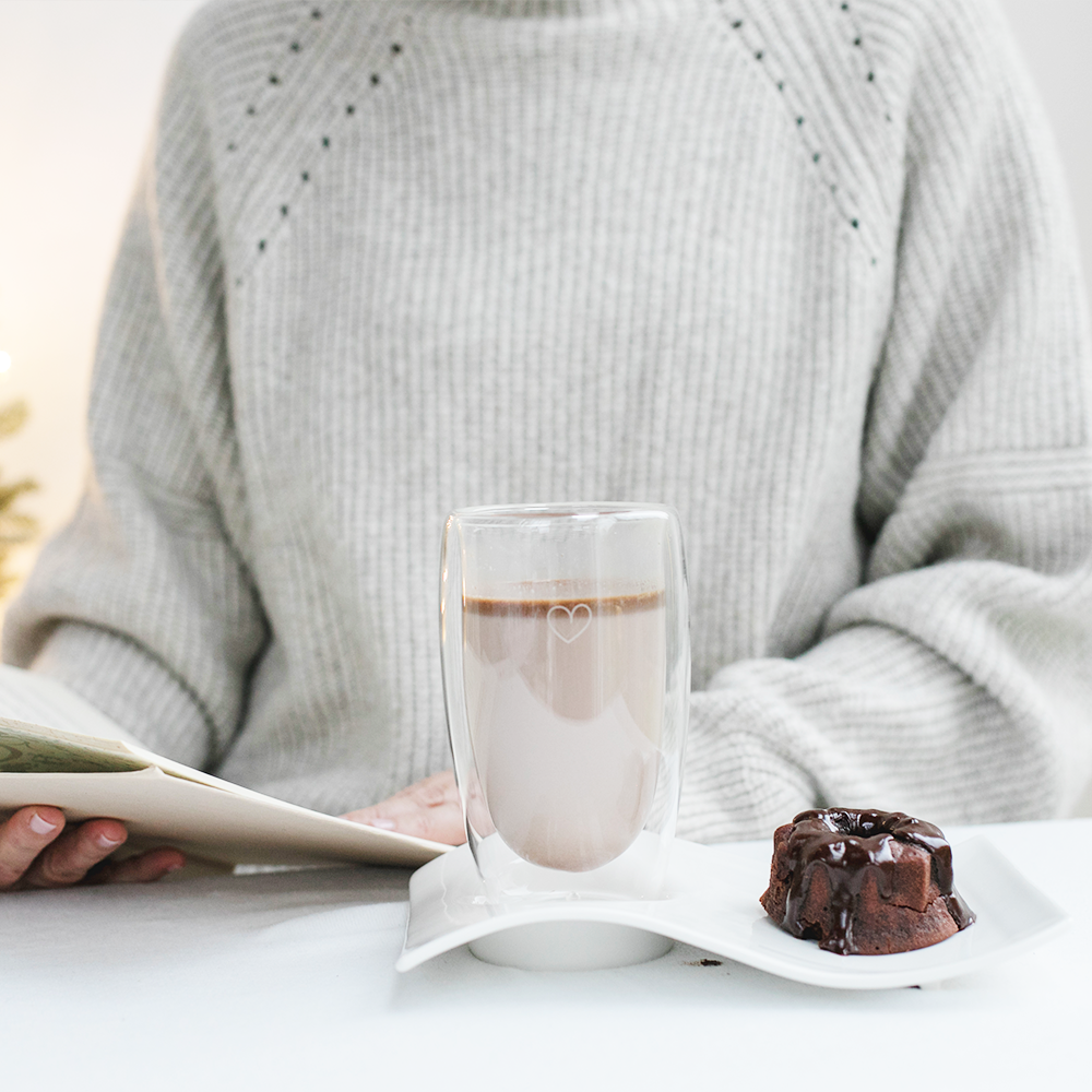 Thermoglas "Herz" 450 ml