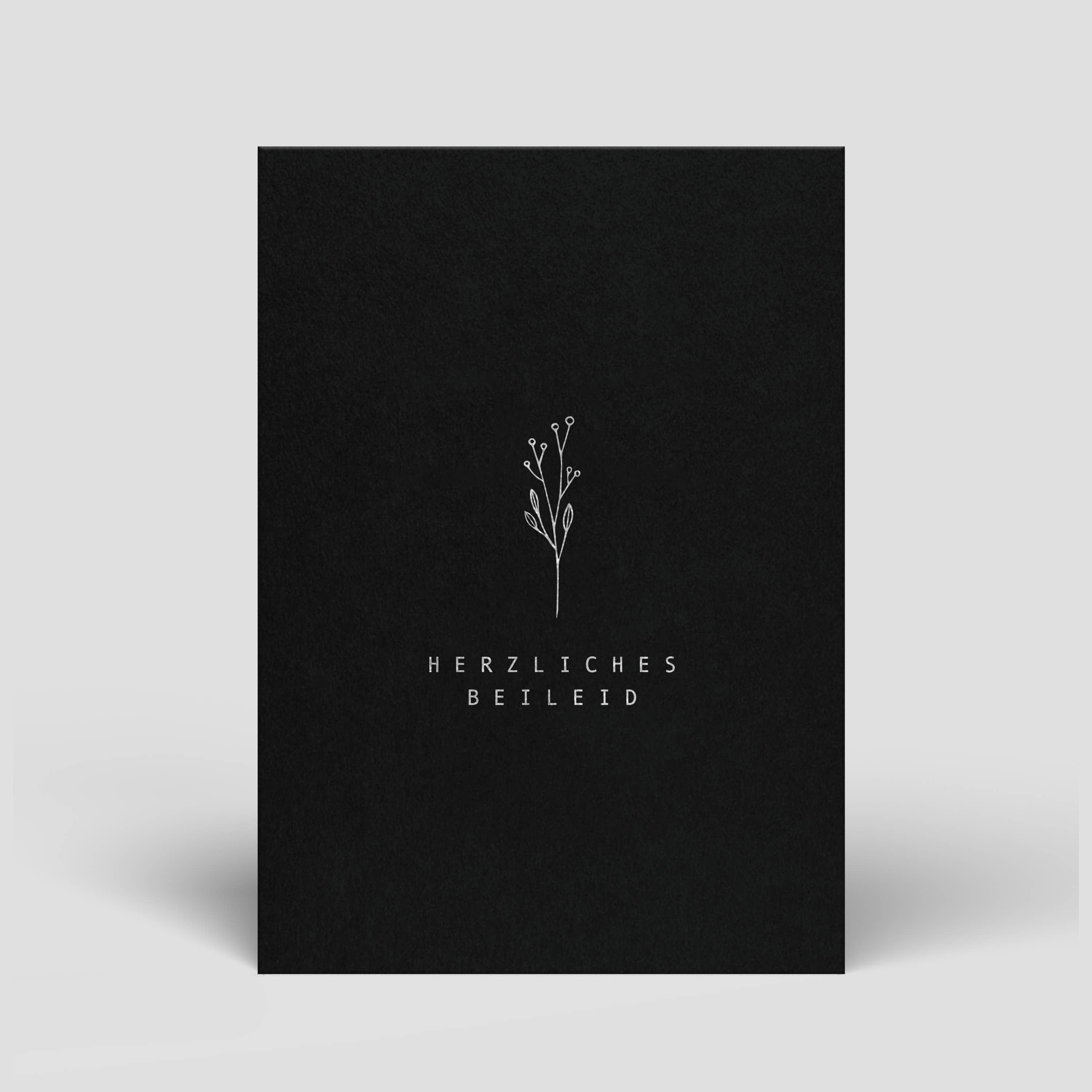 Trauerkarte – Herzliches Beileid