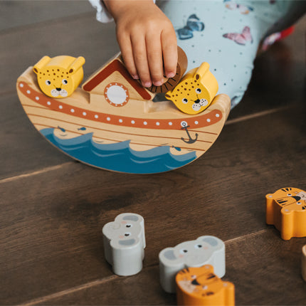 Balancierspiel Arche „Safari“ aus Holz