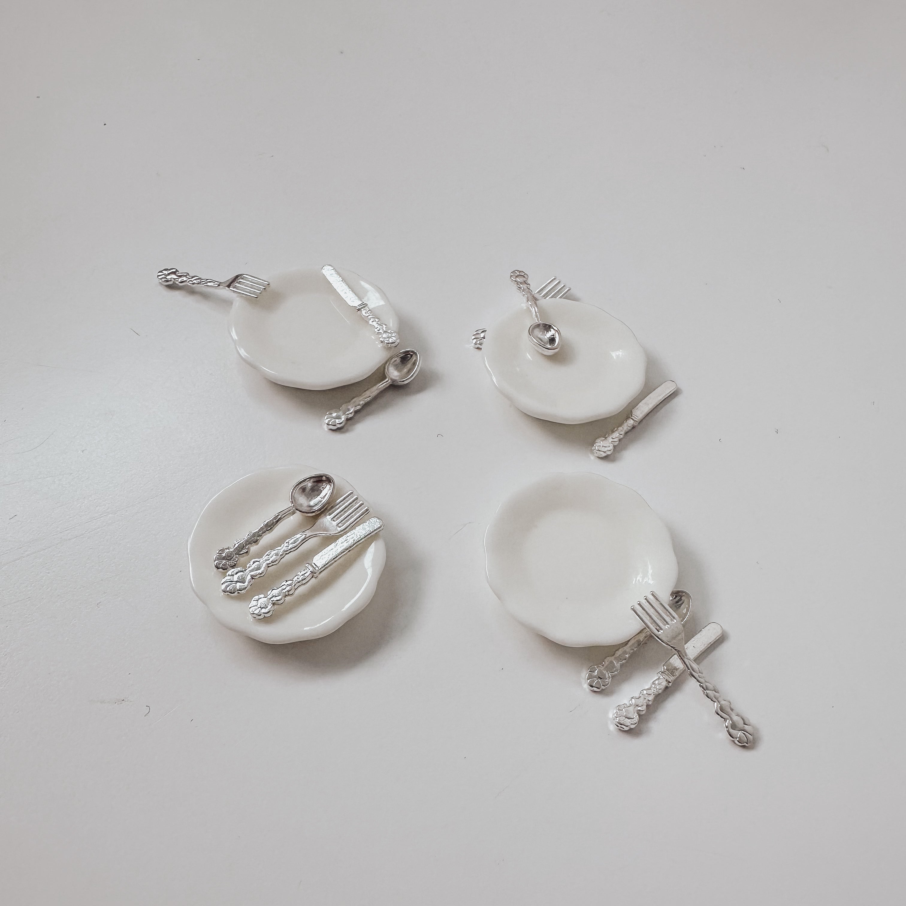 Miniatur Geschirr 2er Set – Wichtel Zubehör & Miniatur Deko