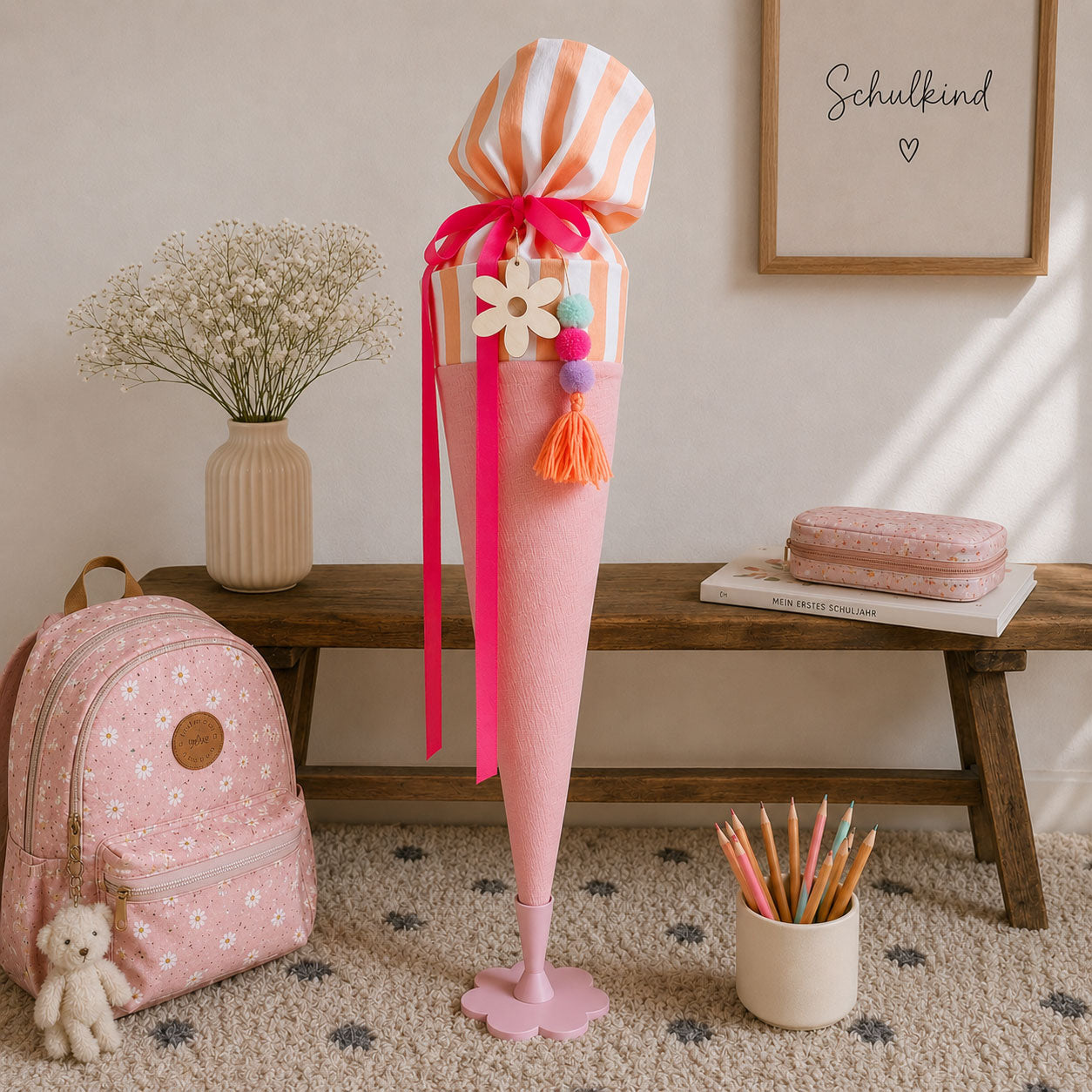 Schultütenständer für die Einschulung – Schultütenhalter 3D-Druck