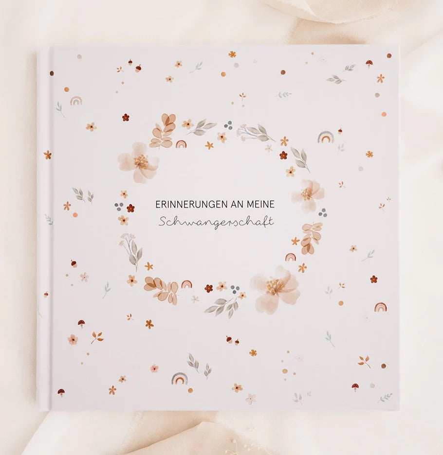 Erinnerungsbuch an meine Schwangerschaft – Meilensteine & Babybauch