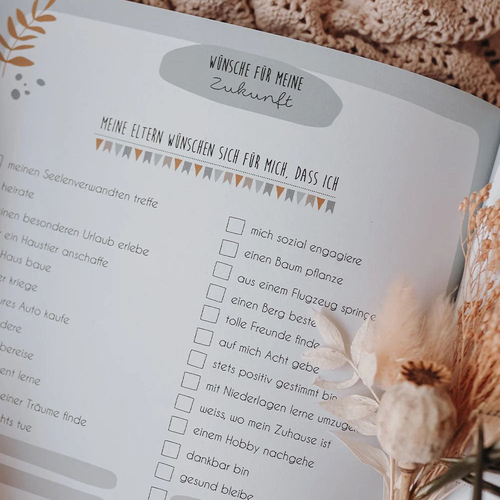 Erinnerungsbuch für dein Baby – Mein erstes Jahr 'Adventure'