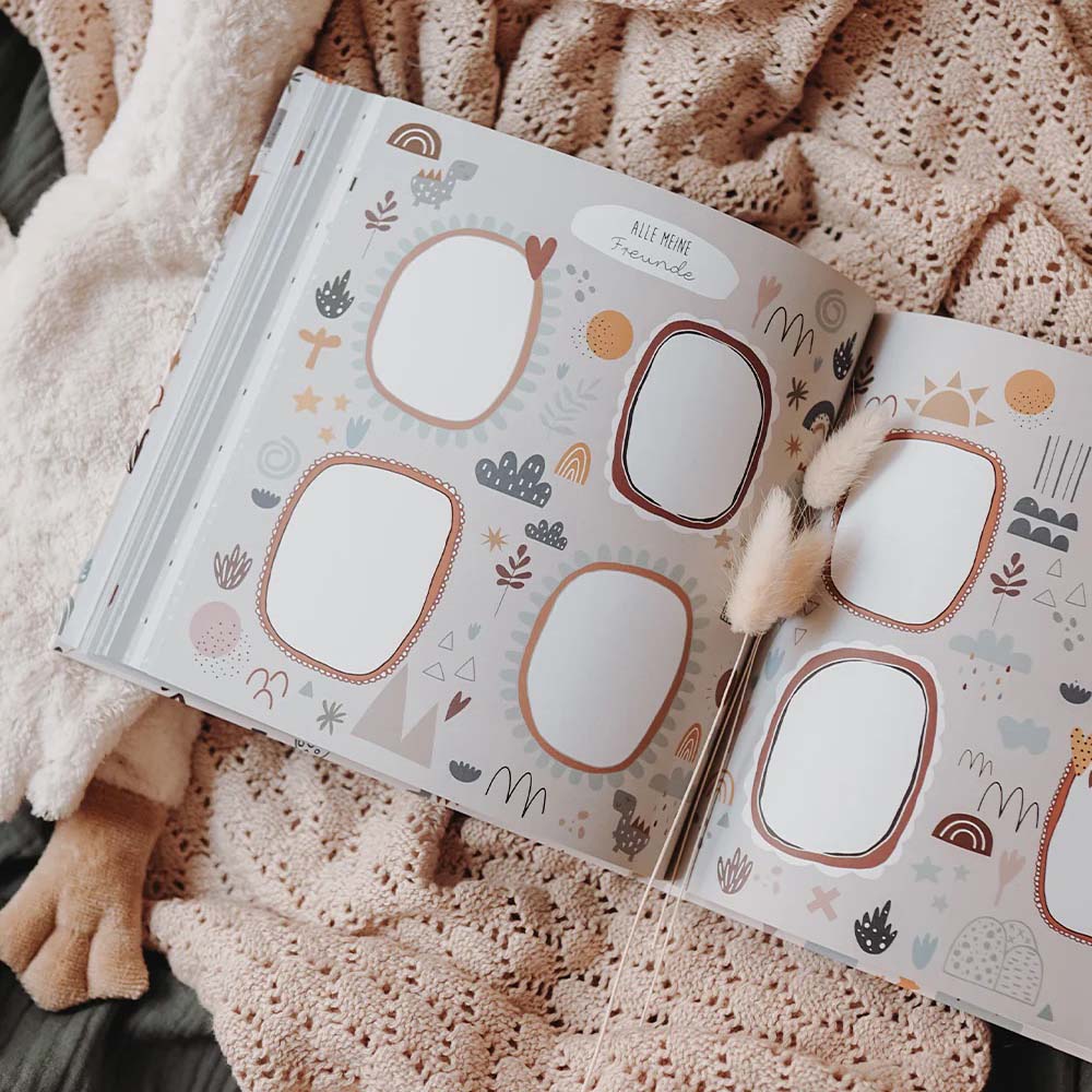 Erinnerungsbuch für dein Baby – Mein erstes Jahr 'Adventure'