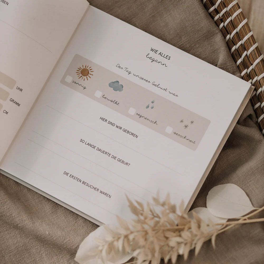 Erinnerungsbuch – Das sind wir, für Zwillinge