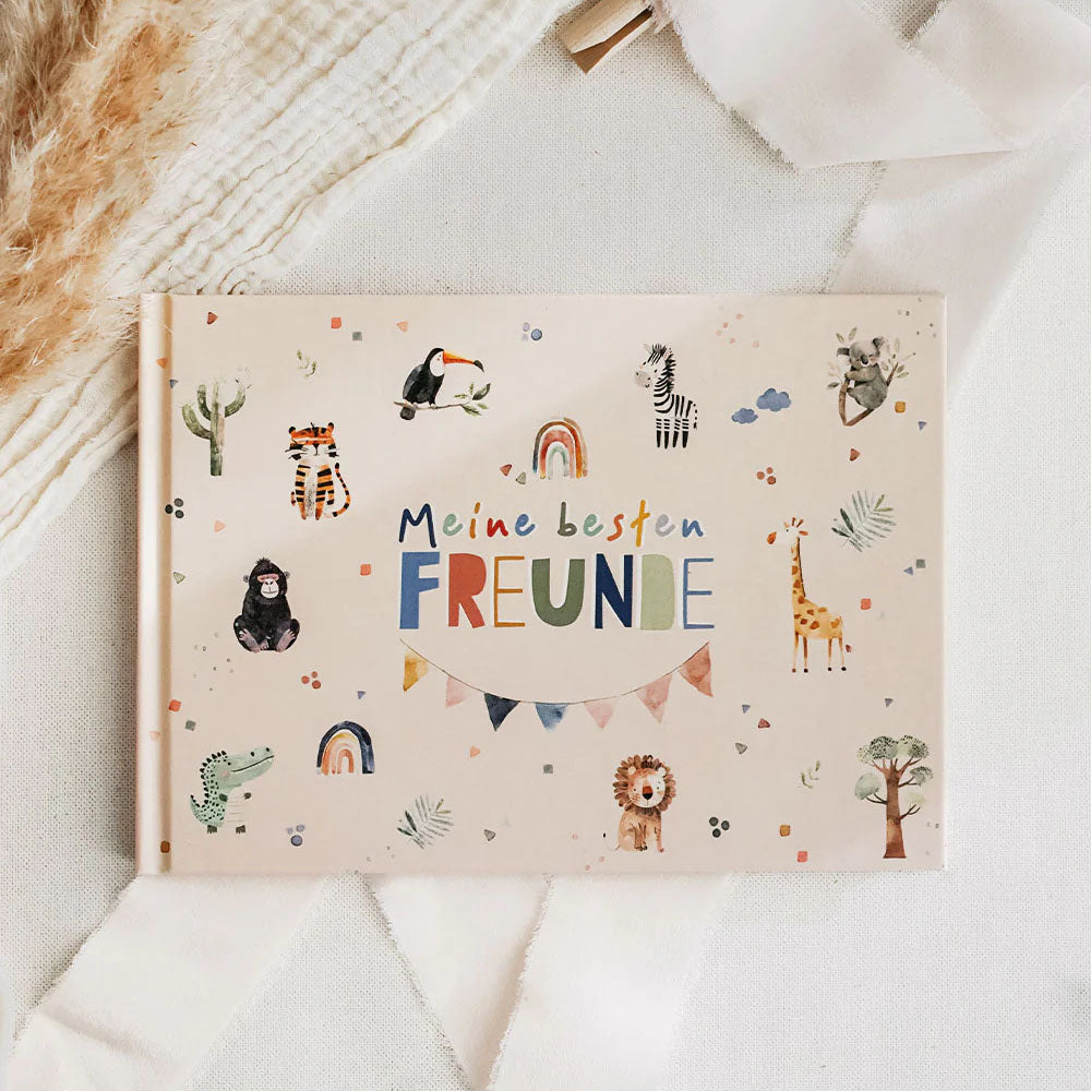 Freundebuch – Boho Safari