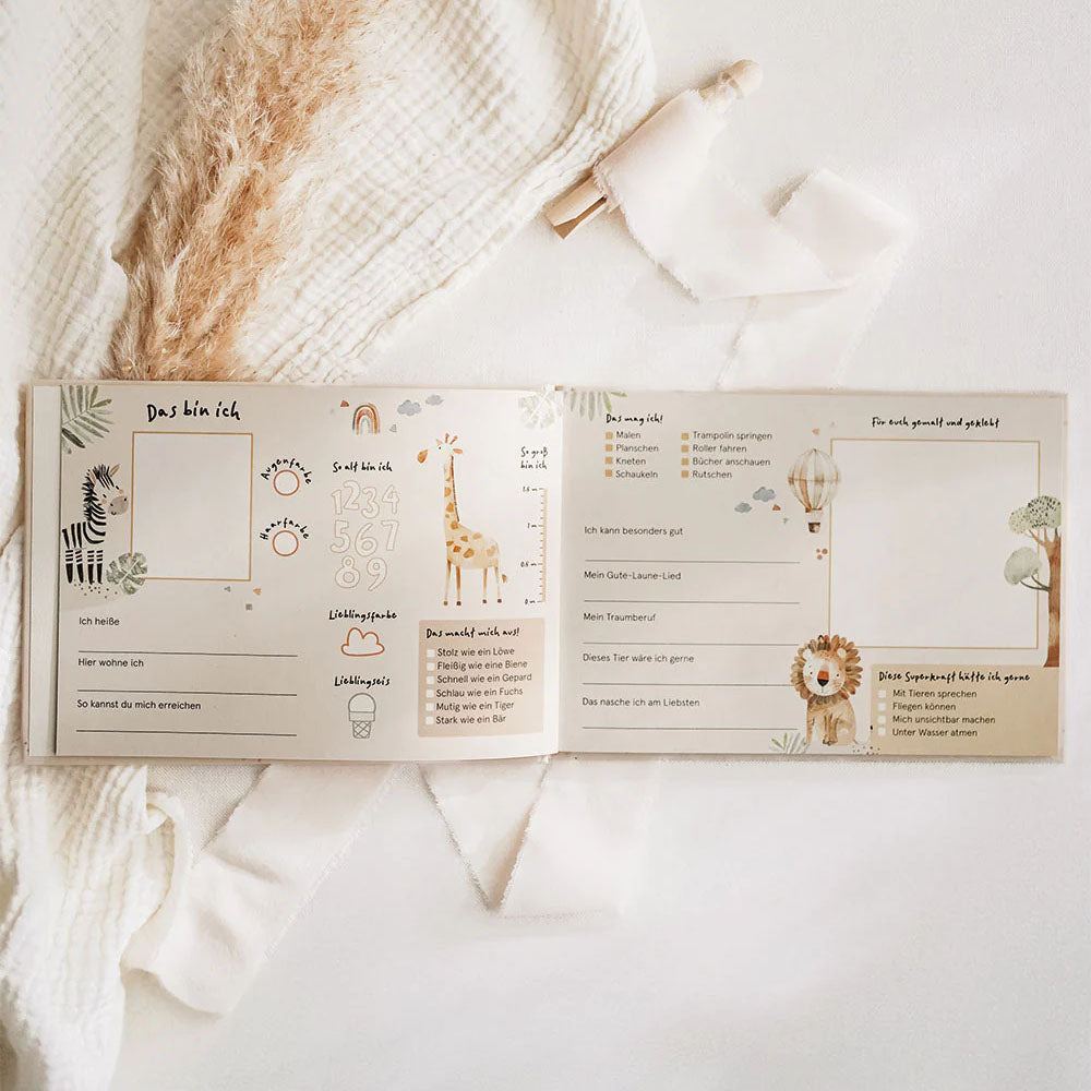 Freundebuch – Boho Safari