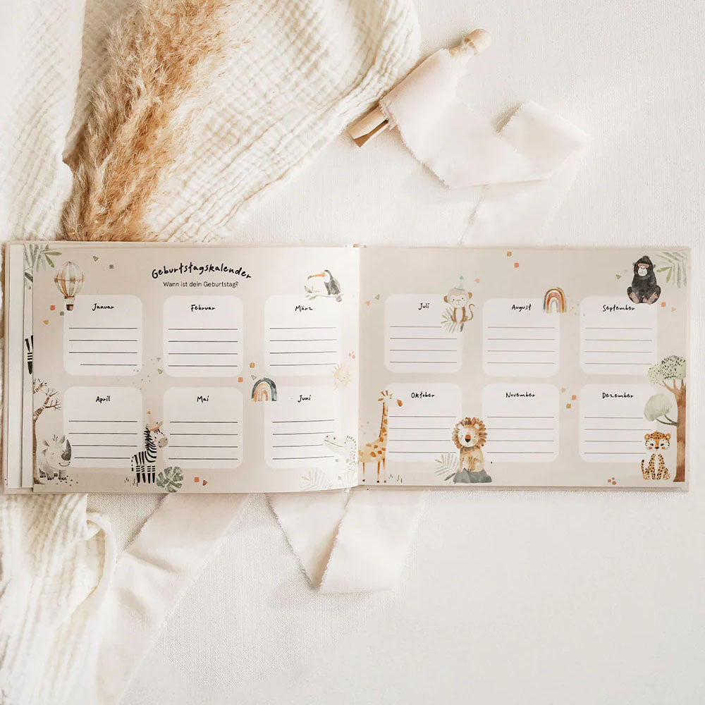 Freundebuch – Boho Safari