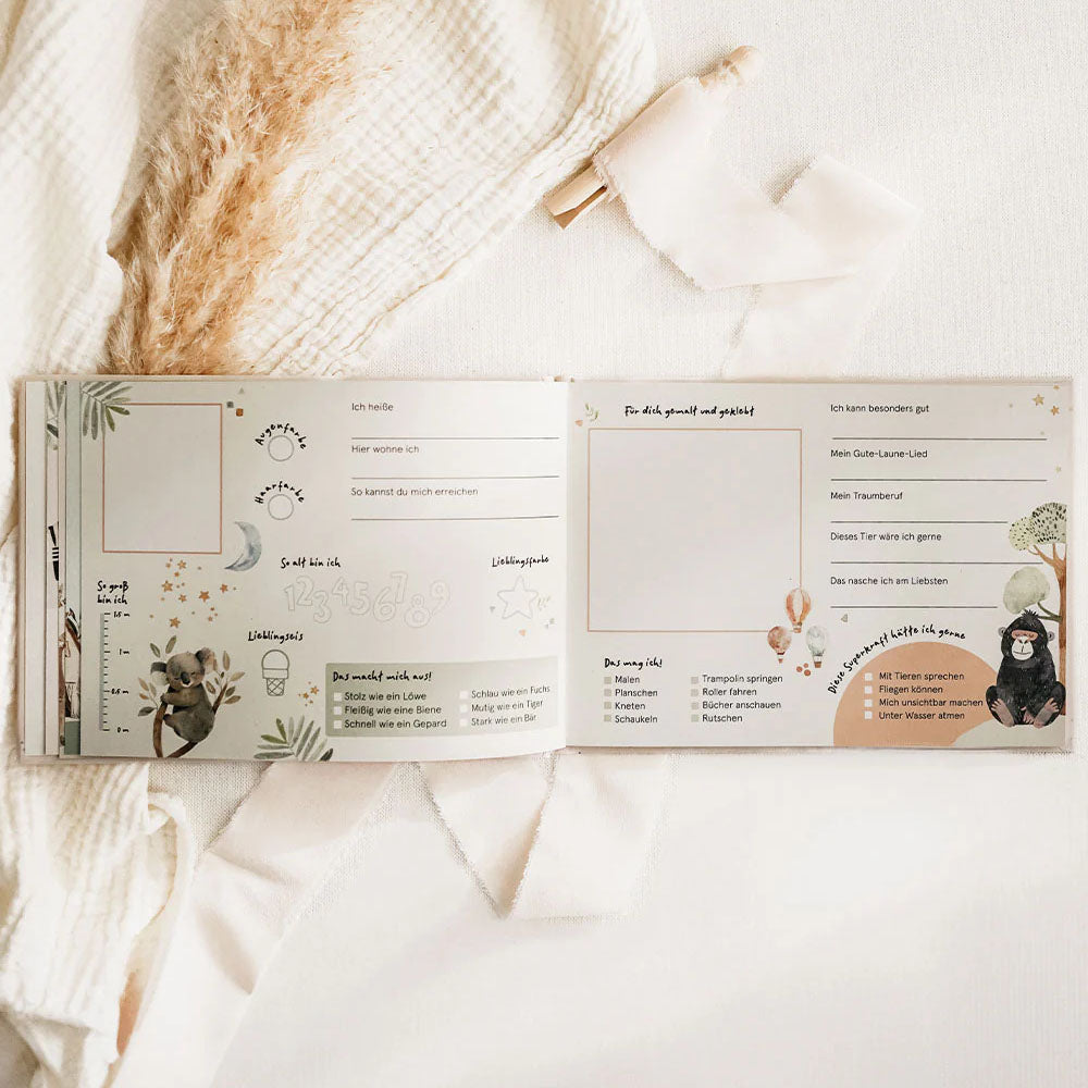 Freundebuch – Boho Safari