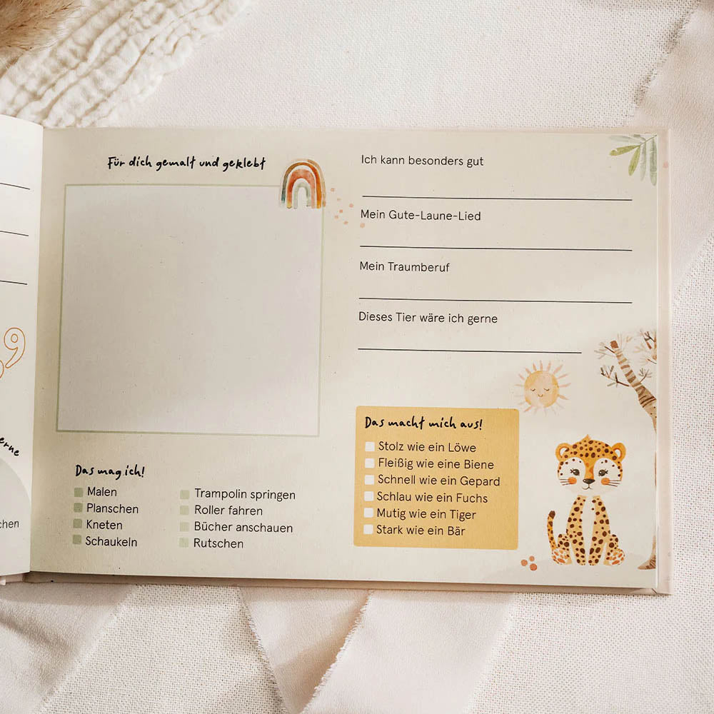 Freundebuch – Boho Safari