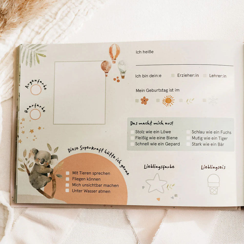 Freundebuch – Boho Safari