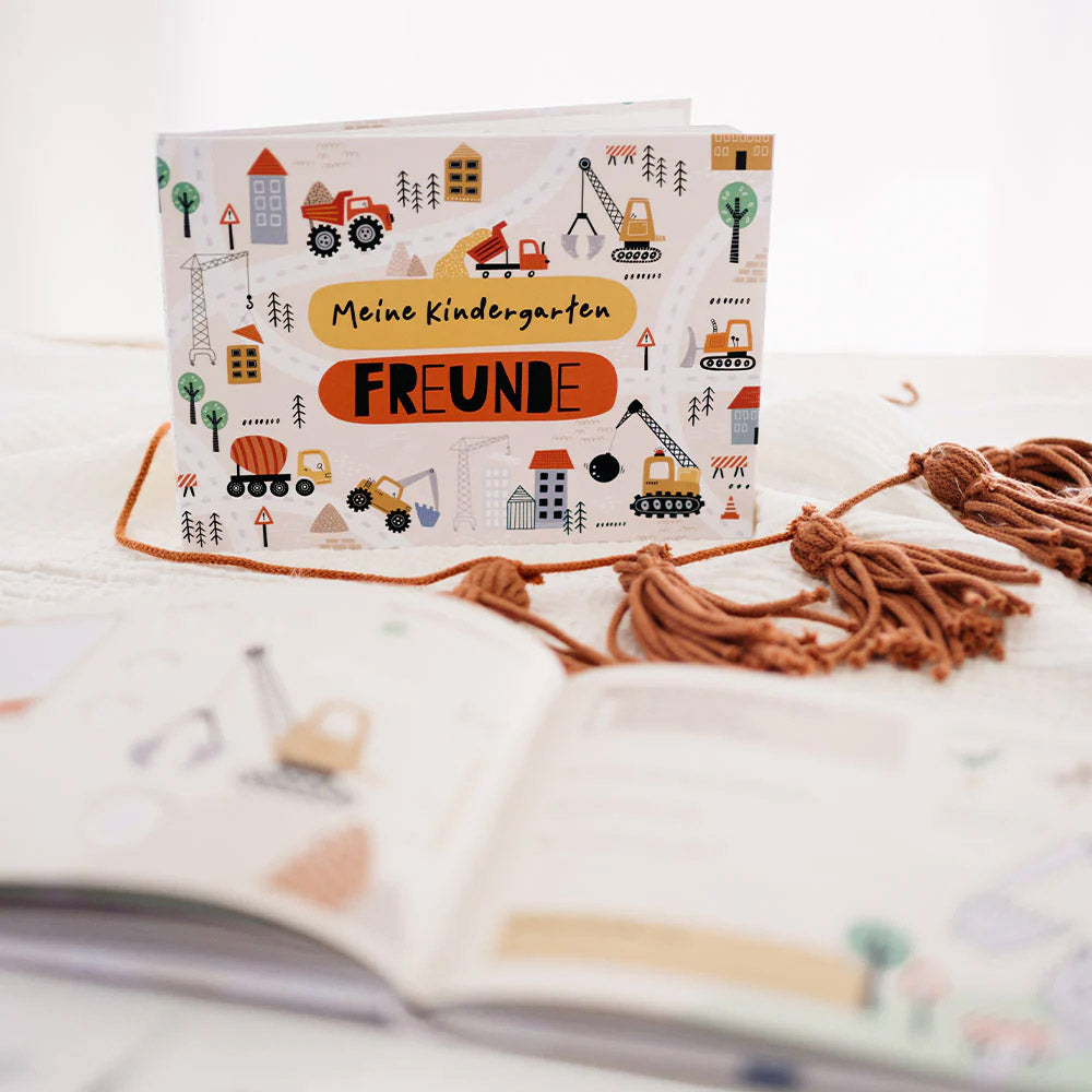 Freundebuch – Baustelle für Kindergartenzeit