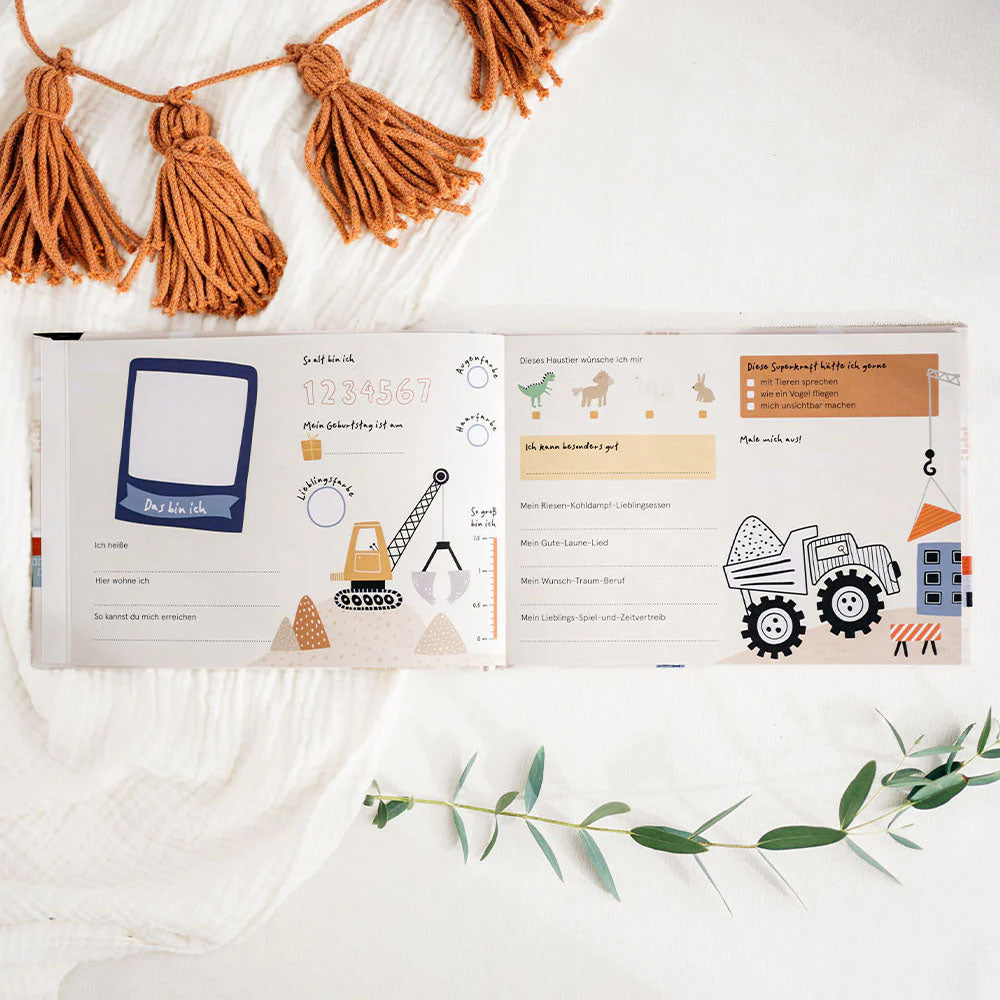 Freundebuch – Baustelle für Kindergartenzeit