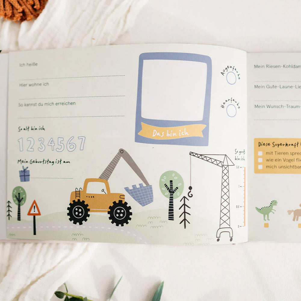 Freundebuch – Baustelle für Kindergartenzeit