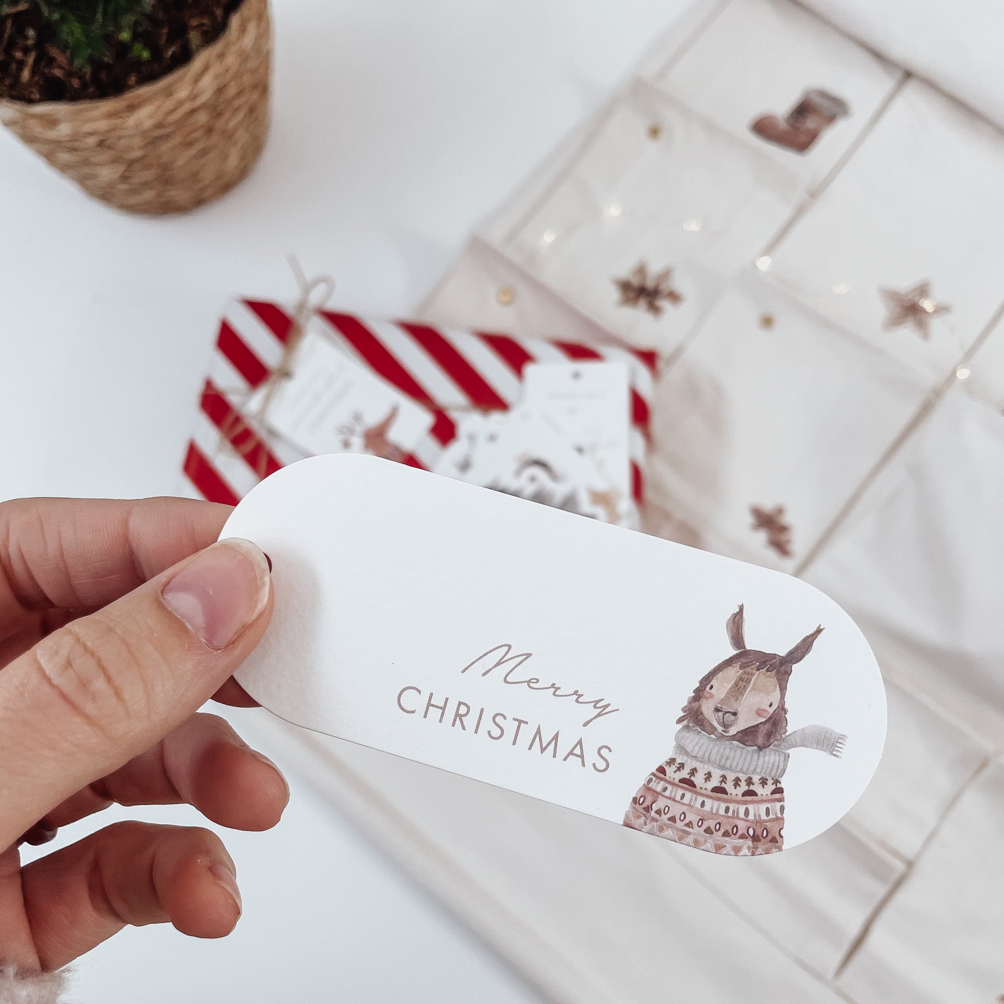 Geschenkeanhänger – Weihnachtsmotive