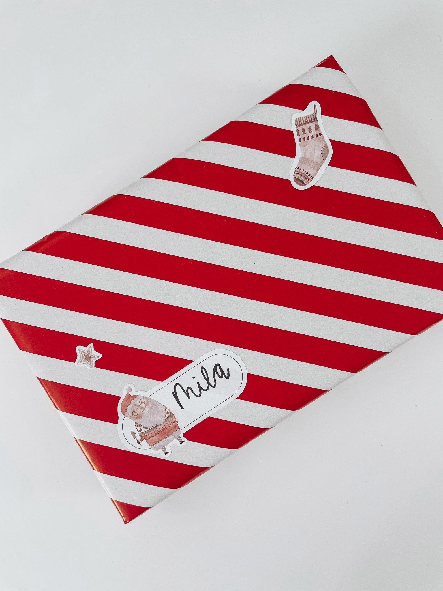 Geschenkeaufkleber – Weihnachtsmotive