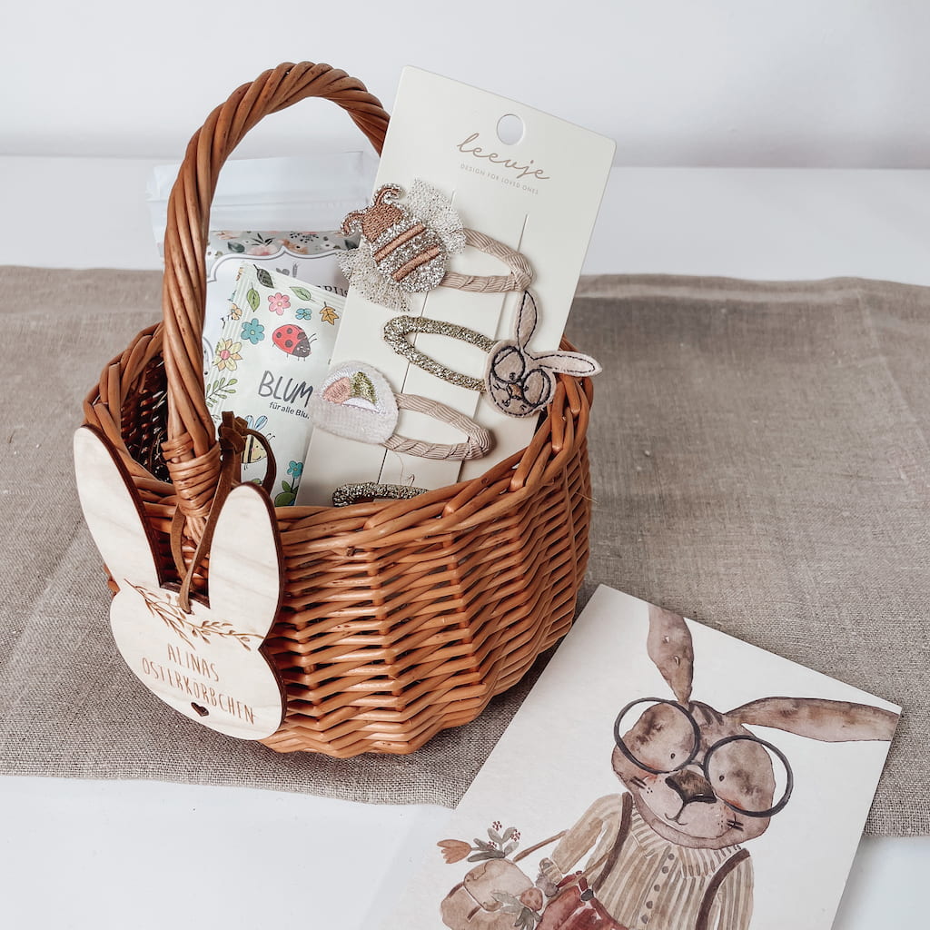 Haarspangen 'Golden Eastern' – Oster-Set als Haarschmuck