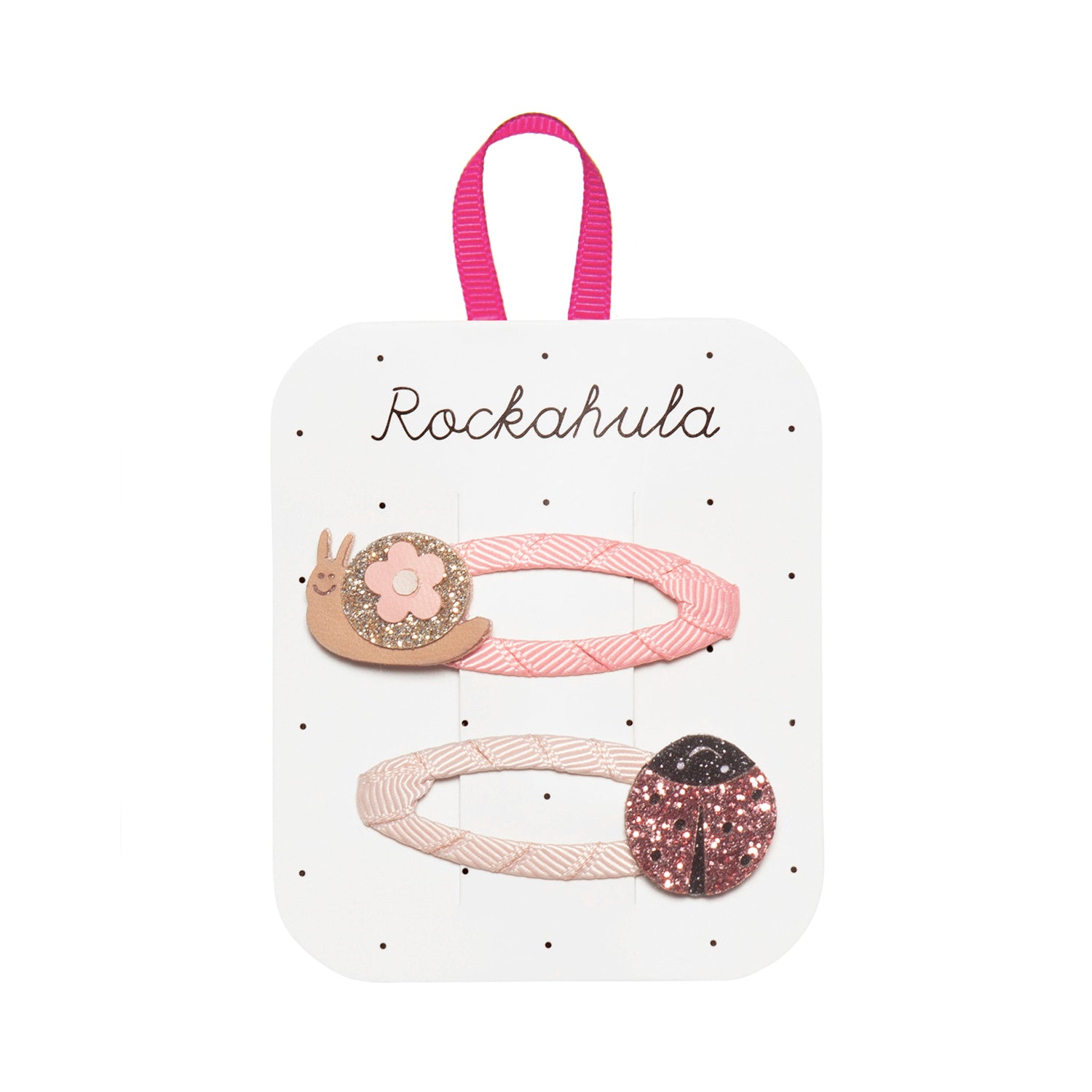 Haarspangen Schnecke und Marienkäfer – Niedlich & verspielt