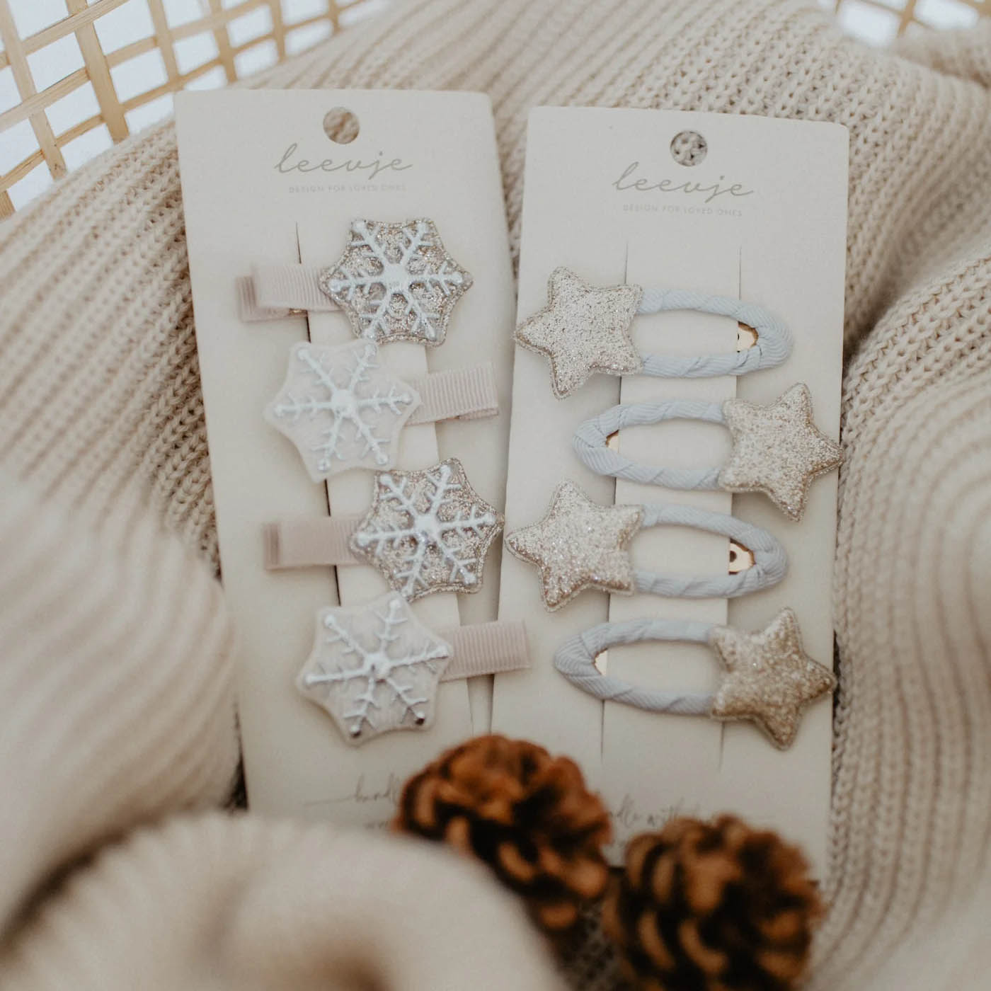 Haarspangen – SCHNEEFLOCKEN