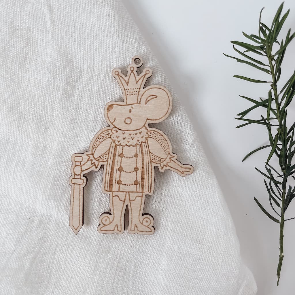 Anhänger Set aus Holz – Nussknacker Ballett