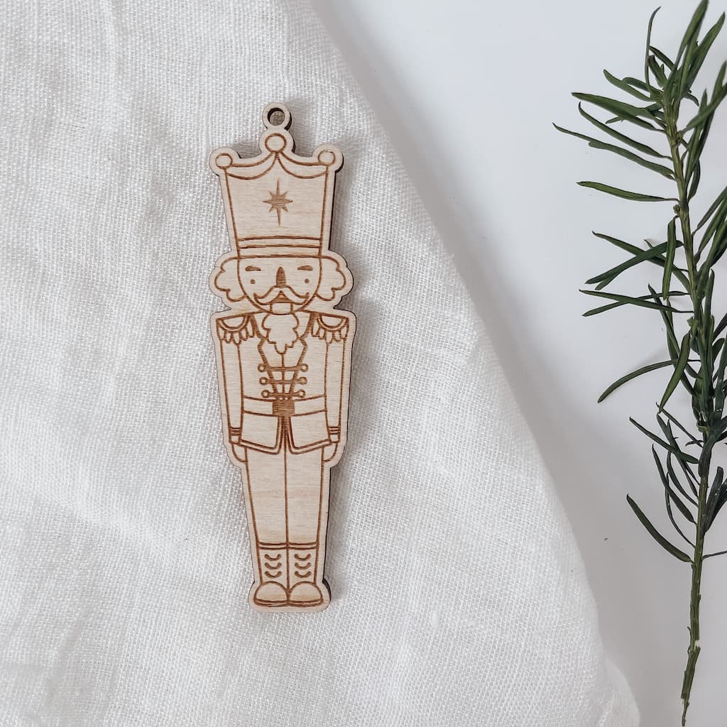 Anhänger Set aus Holz – Nussknacker Ballett
