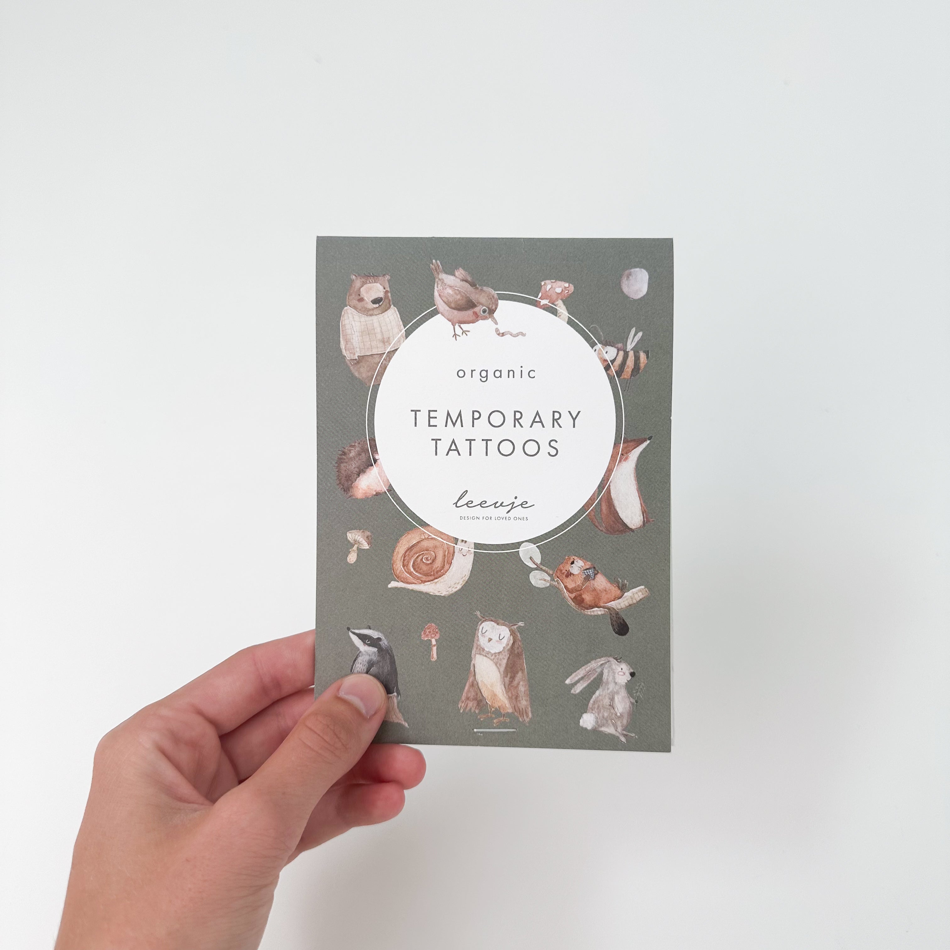 Kindertattoo – WALDTIERE