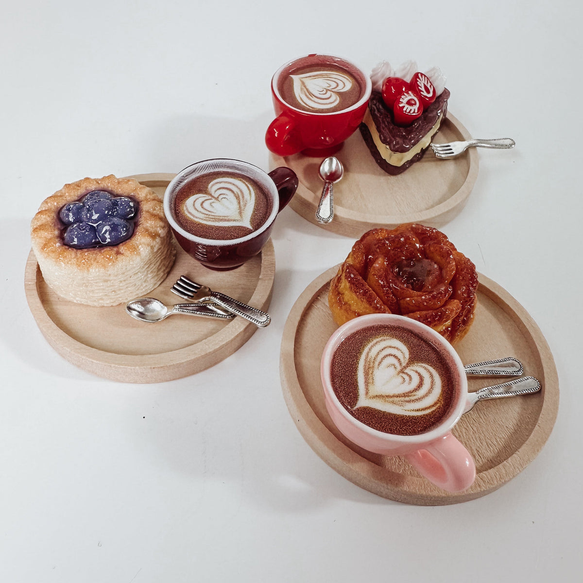 Wichtel Kaffee & Kuchen Set mit Tablett