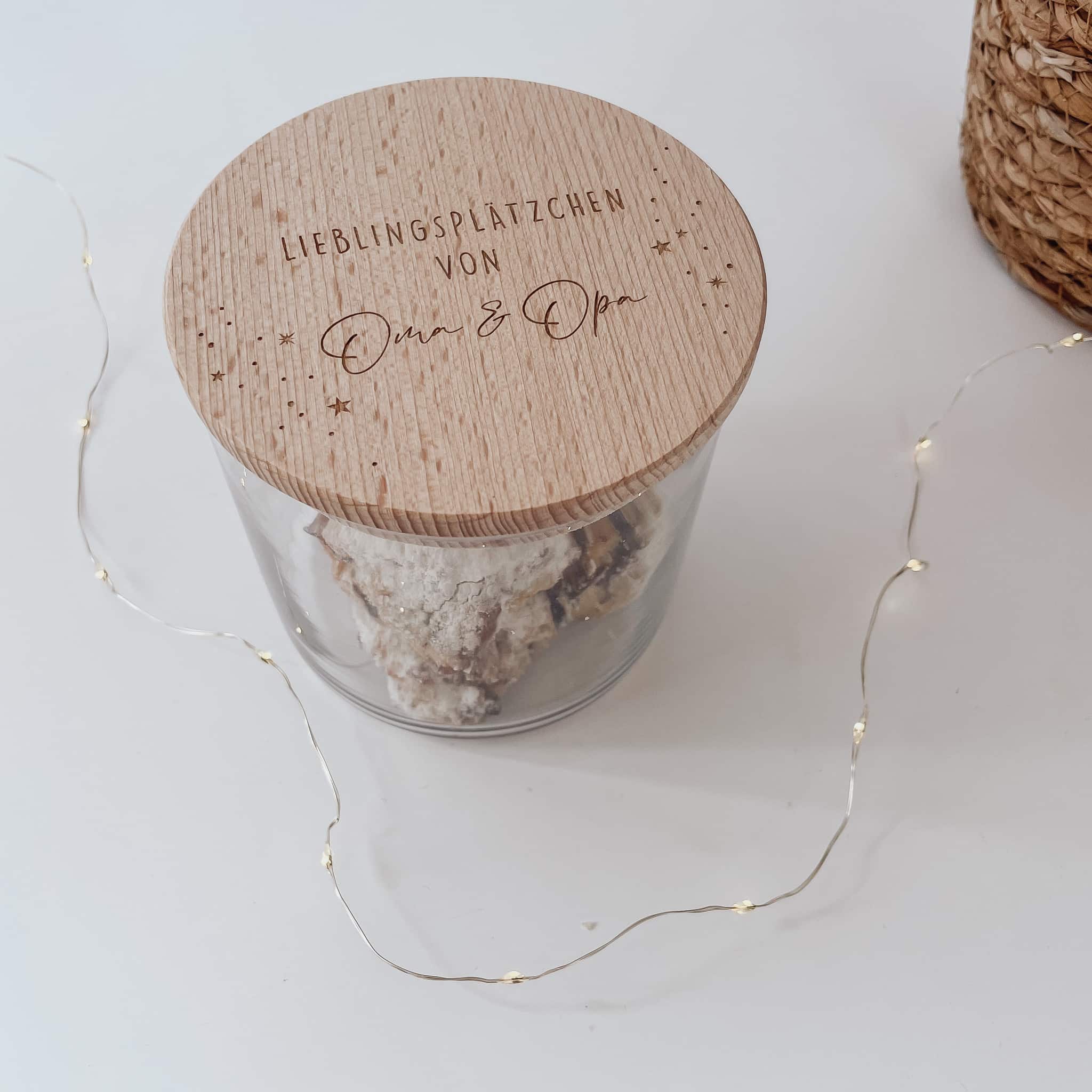 Personalisiertes Vorratsglas - Lieblingsplätzchen von