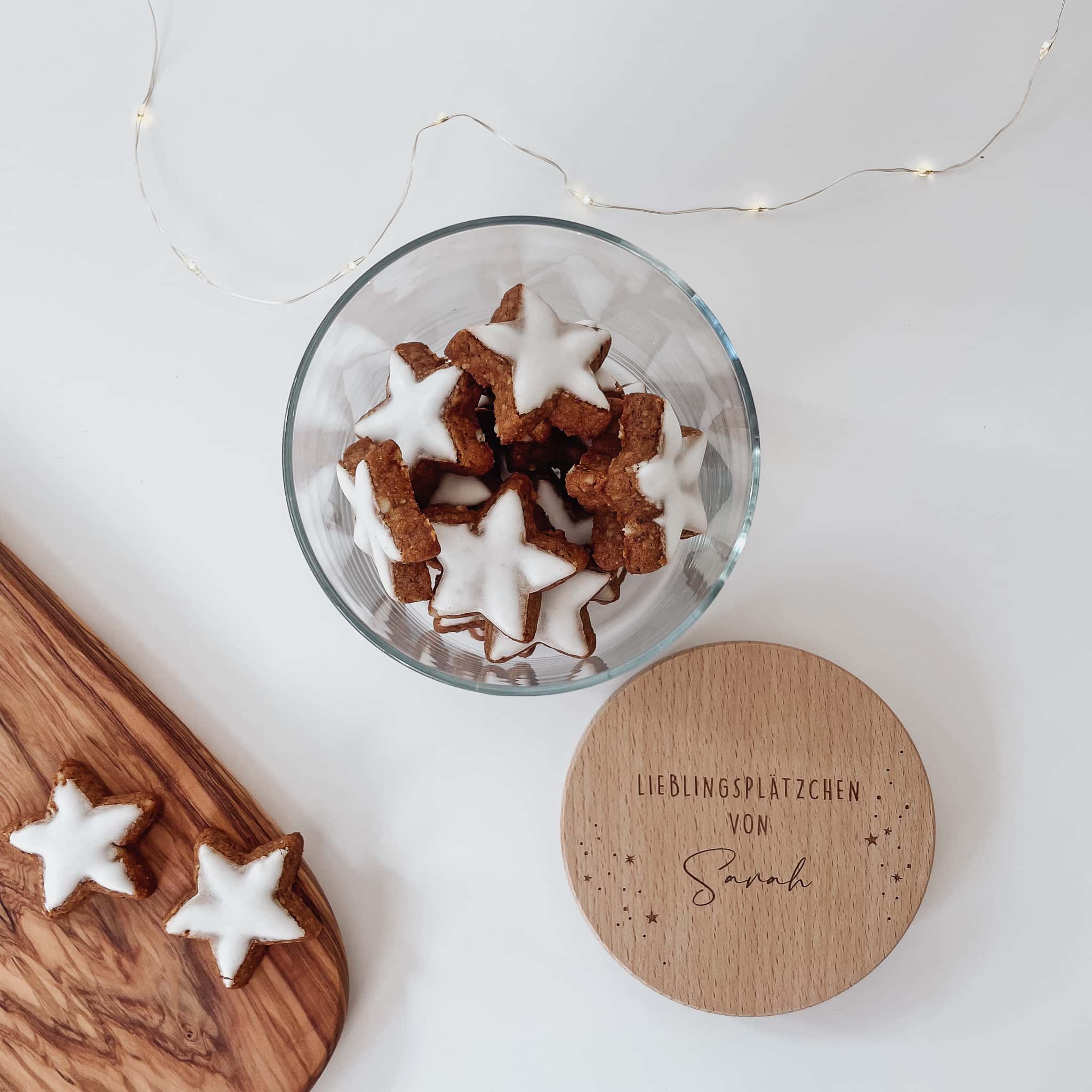 Personalisiertes Vorratsglas - Lieblingsplätzchen von