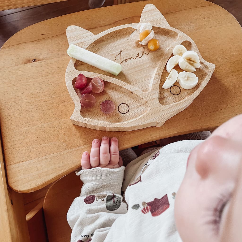 Kinderteller personalisiert – Fuchs
