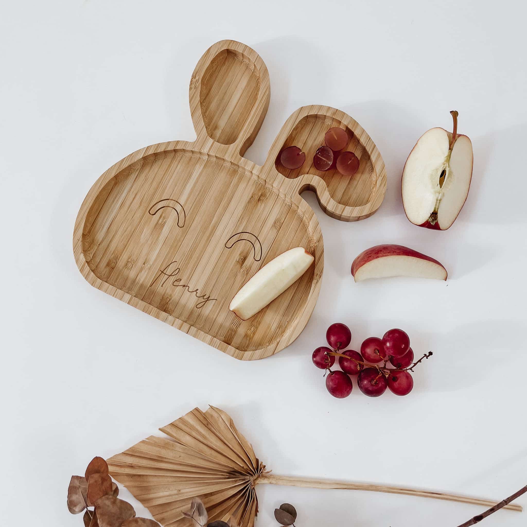 Kinderteller personalisiert – Hase