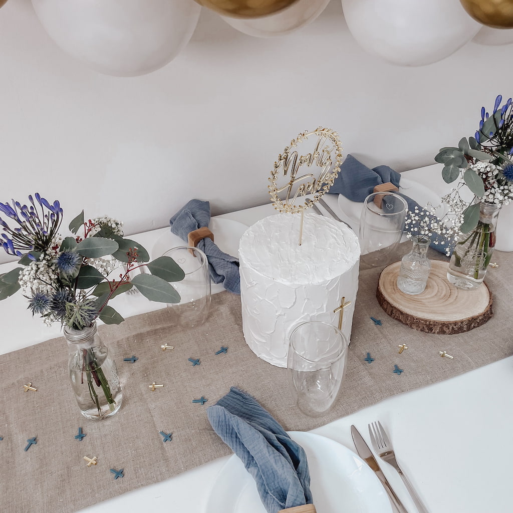 Nachhaltiges Konfetti aus Acryl - Kreuz