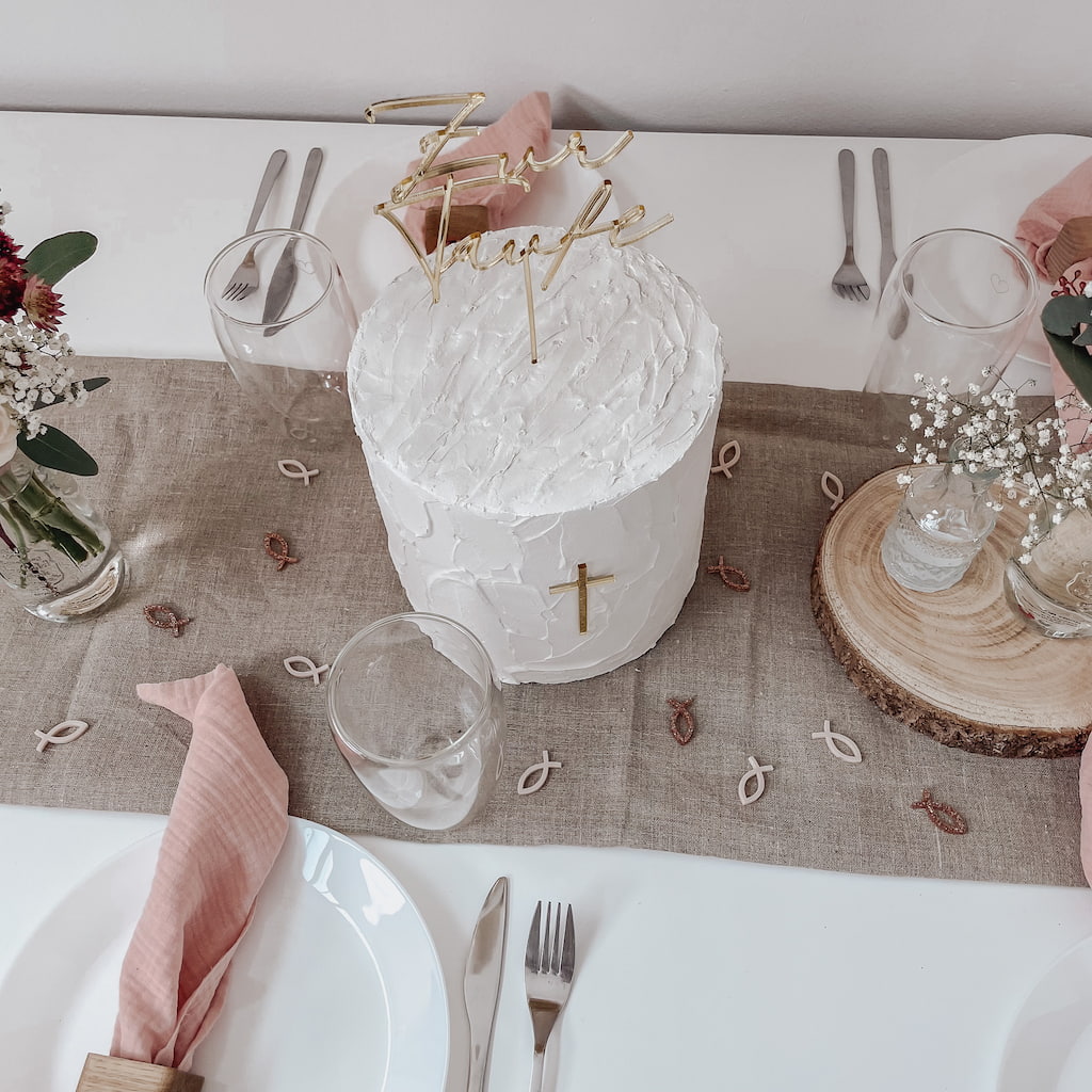 Konfetti Fische Acryl – Wiederverwendbare Deko