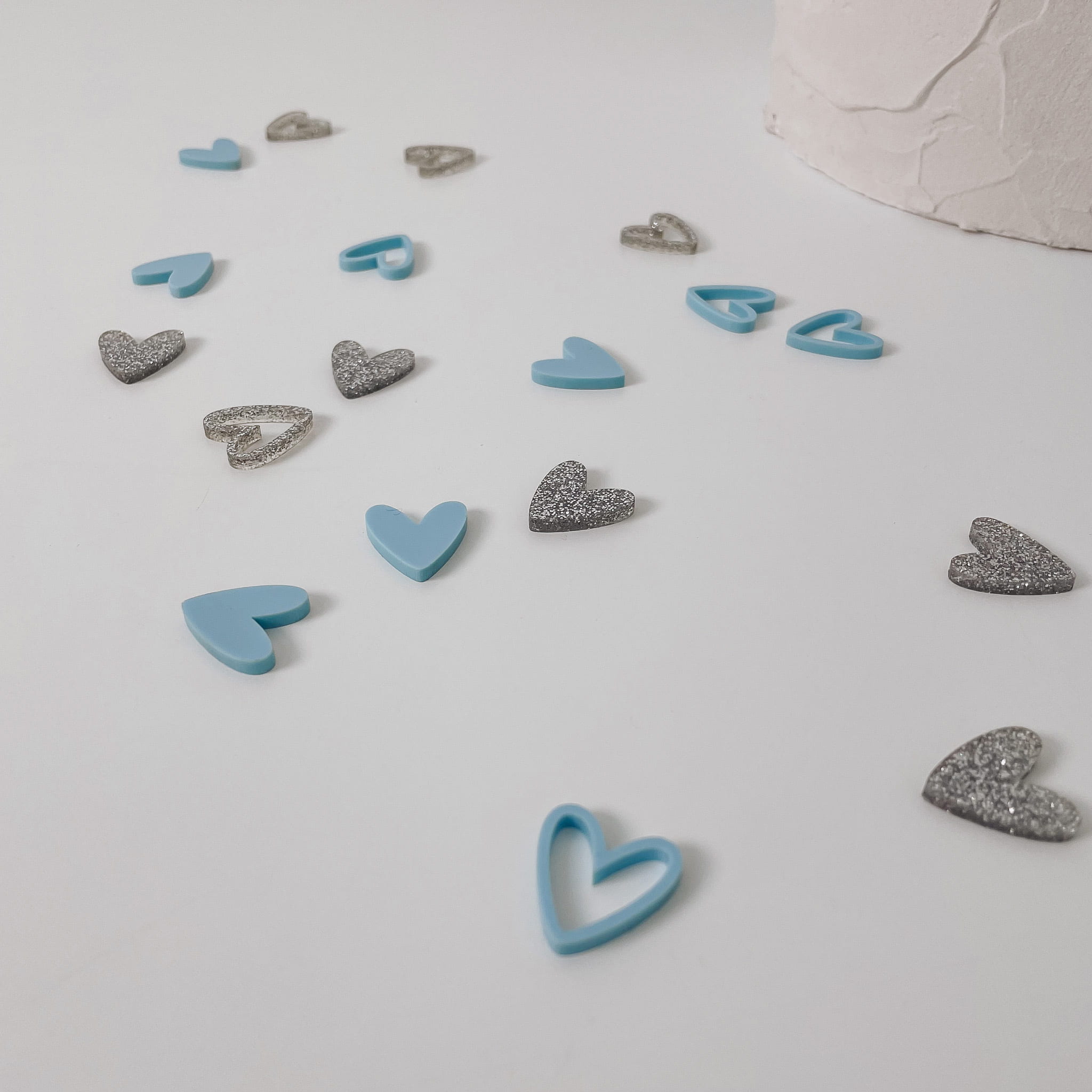 Konfetti Herzchen in deinen Wunschfarben