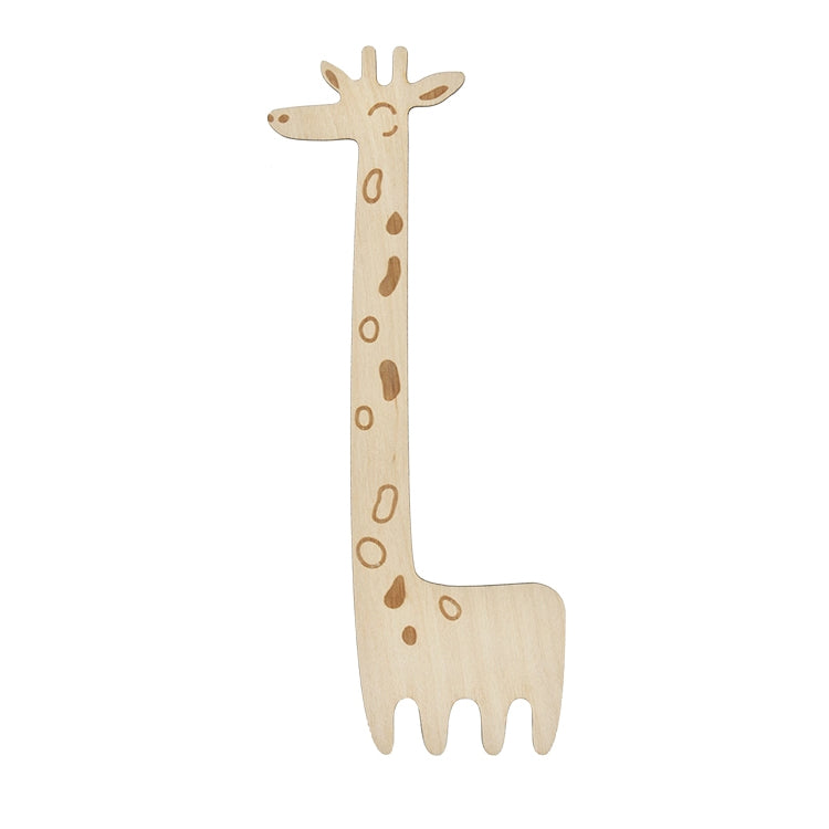 Lesezeichen aus Holz – Giraffe