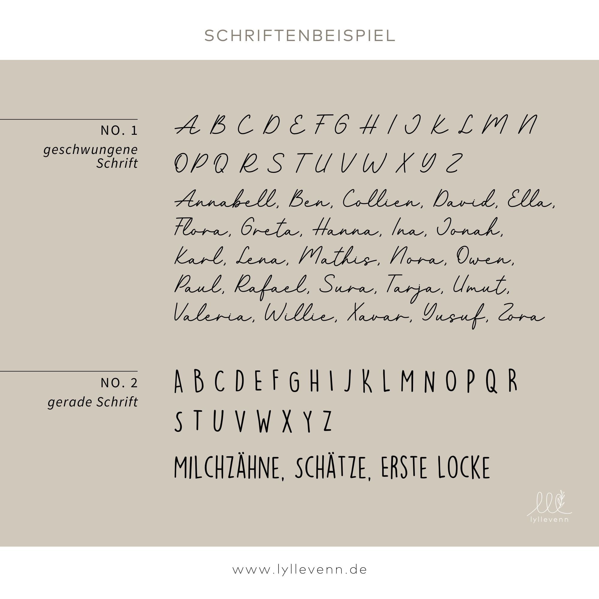 Milchzahndose Holz personalisiert – Magie