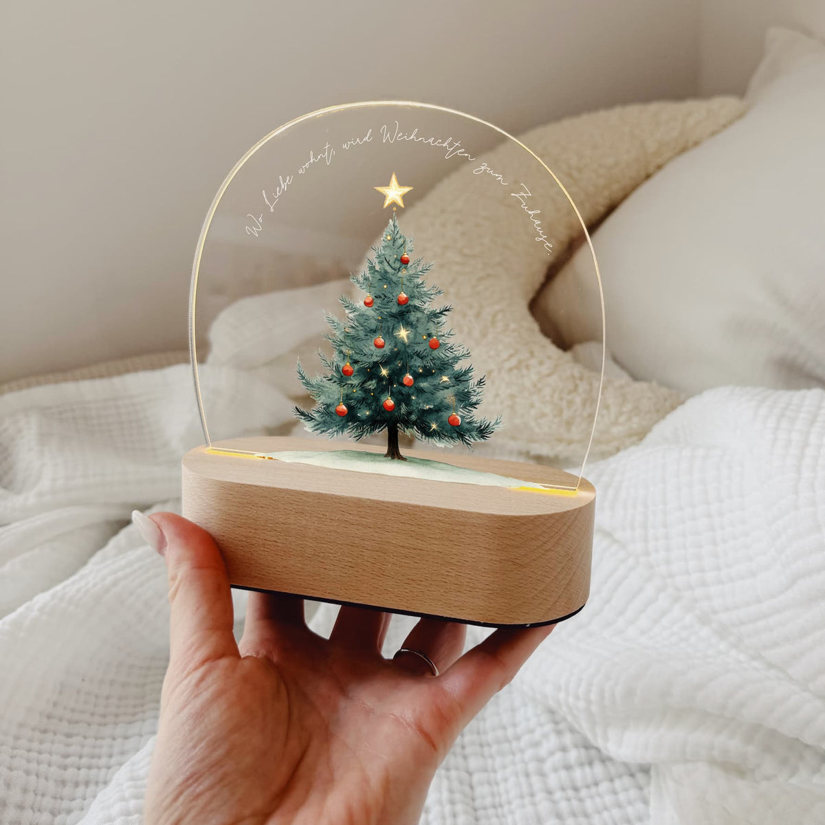 Nachtlicht Weihnachten LED - Weihnachtsbäume