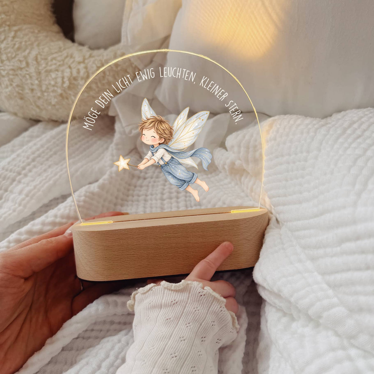 Nachtlicht Kinder personalisiert LED - Sternenkinder