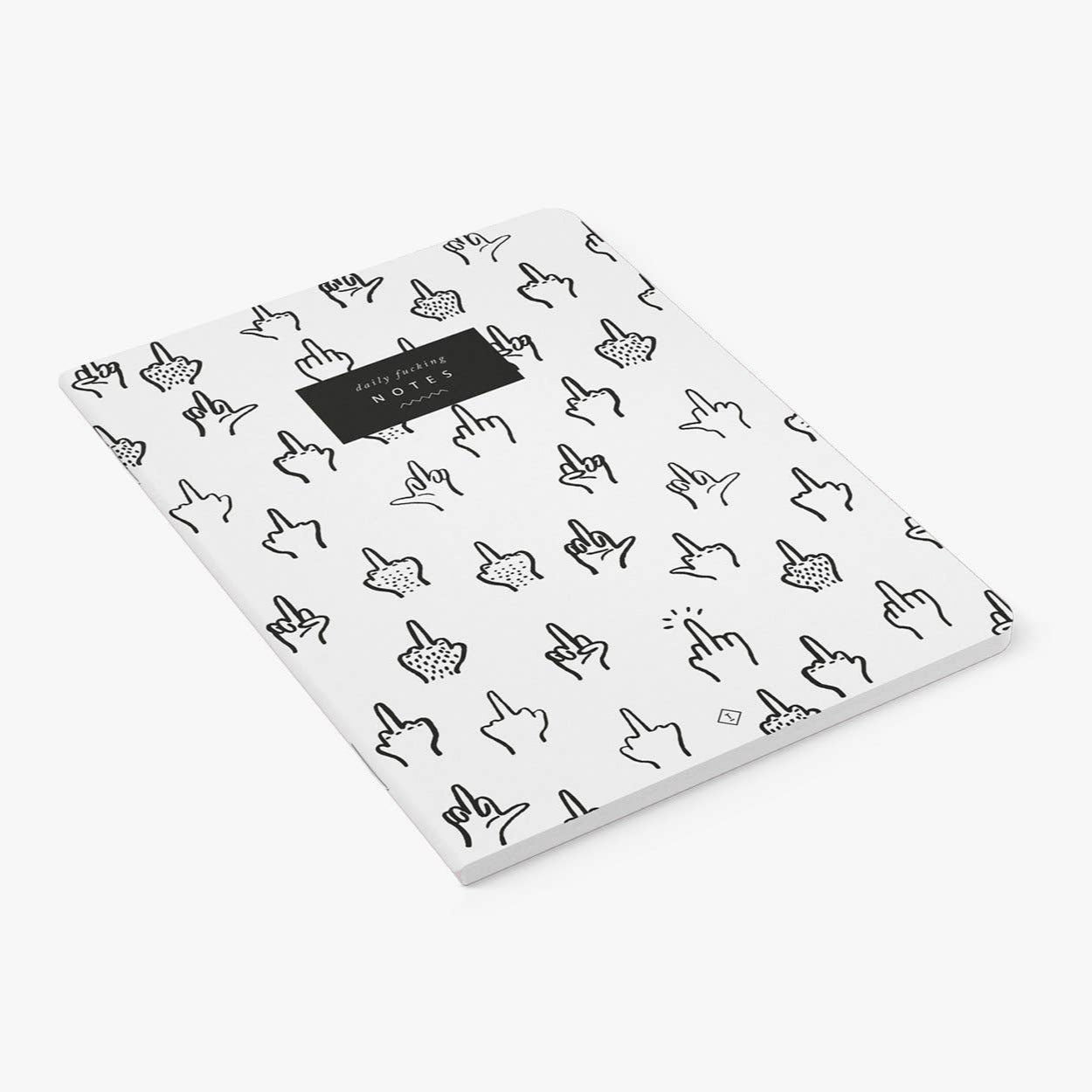 Aussagekräftiges Notizheft – F*&k You