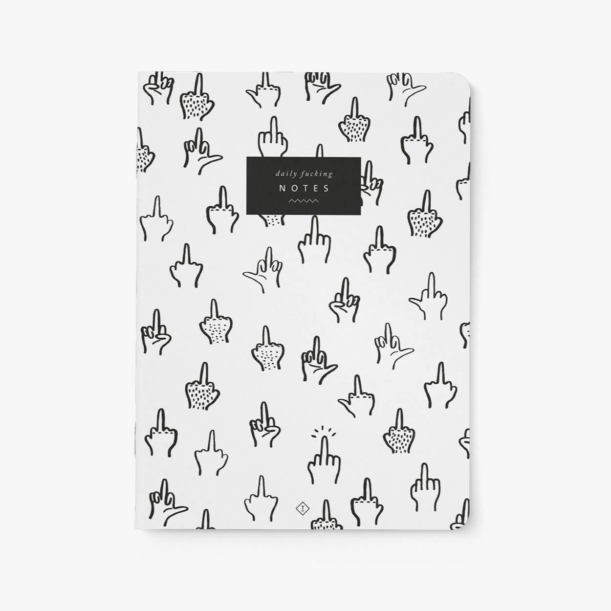 Aussagekräftiges Notizheft – F*&k You