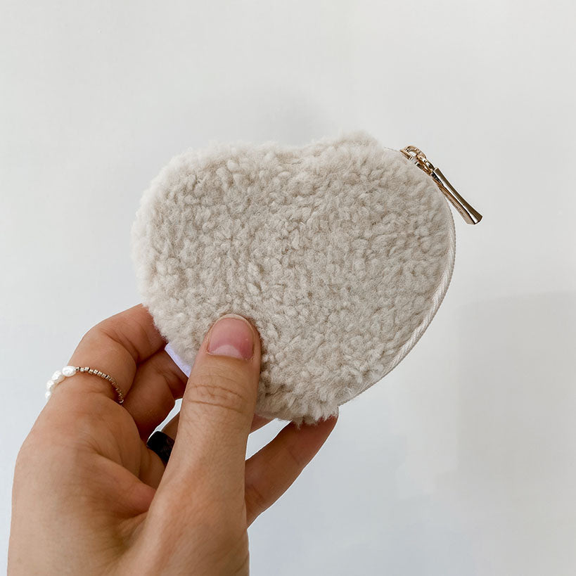 Kinderhandtasche und Portemonnaie – TEDDY HERZ