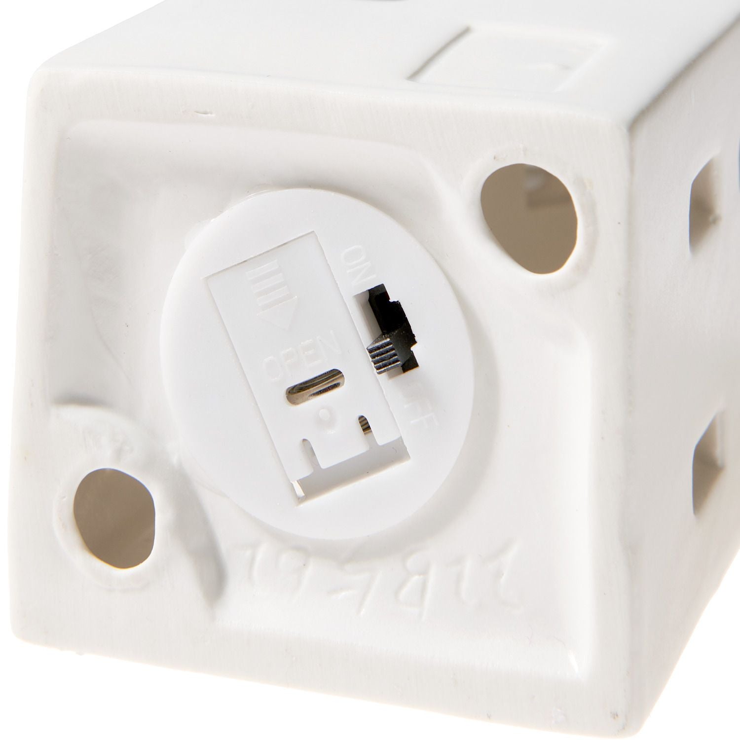 Porzellanhaus LED mit Giebeldach