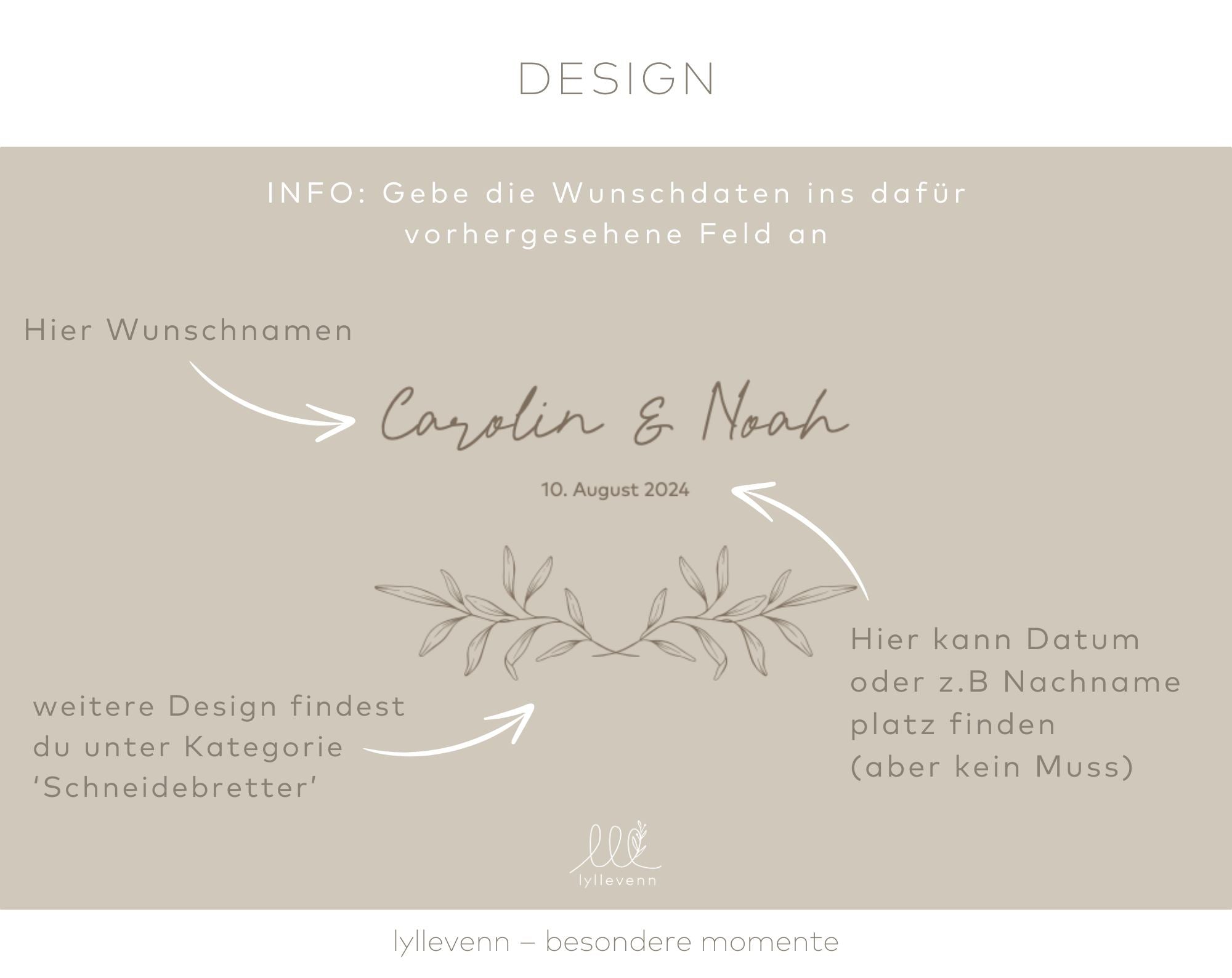 Schneidebrett Bambus | Eiche – Leaf