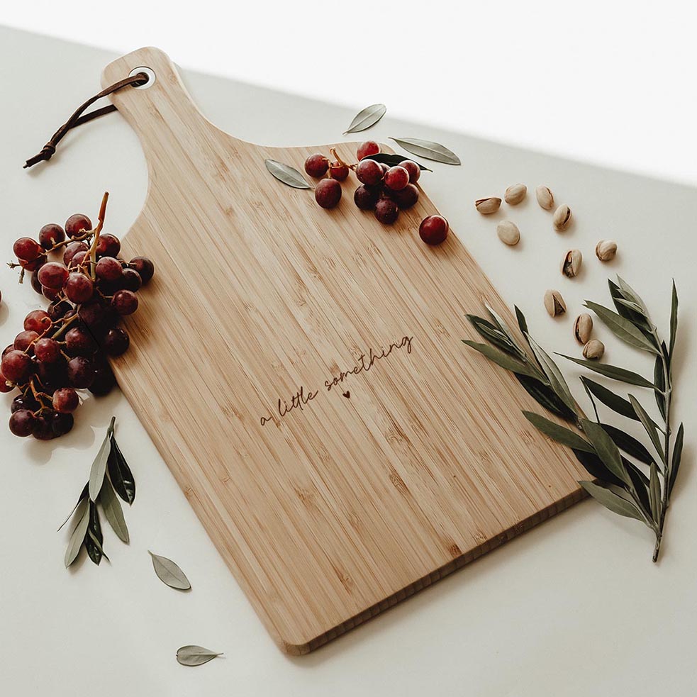 Schneidebrett Bambus – little something