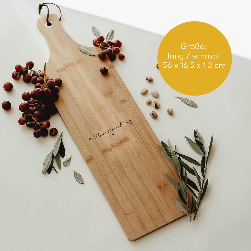 Schneidebrett Bambus – little something