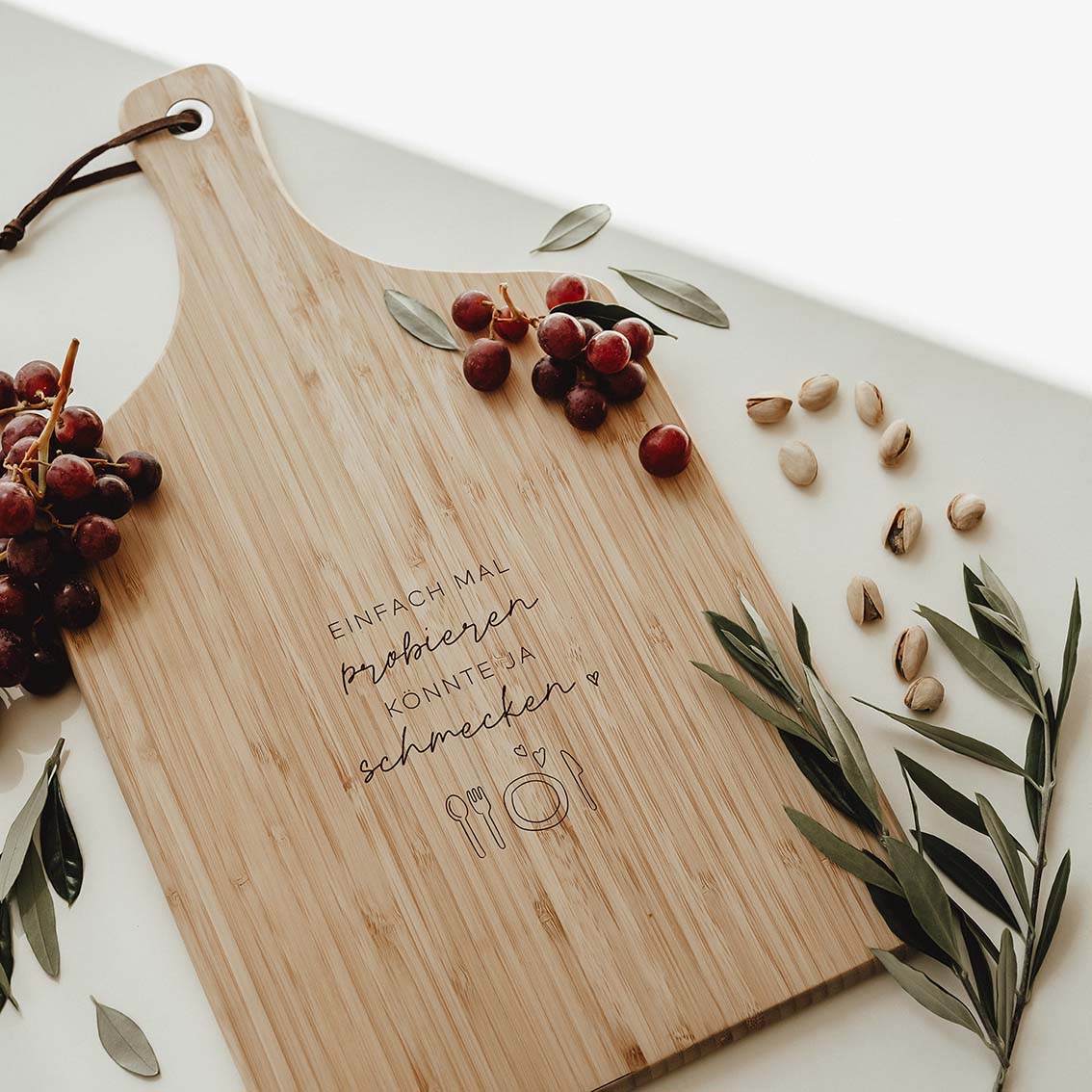 Schneidebrett Bambus – Schmecken