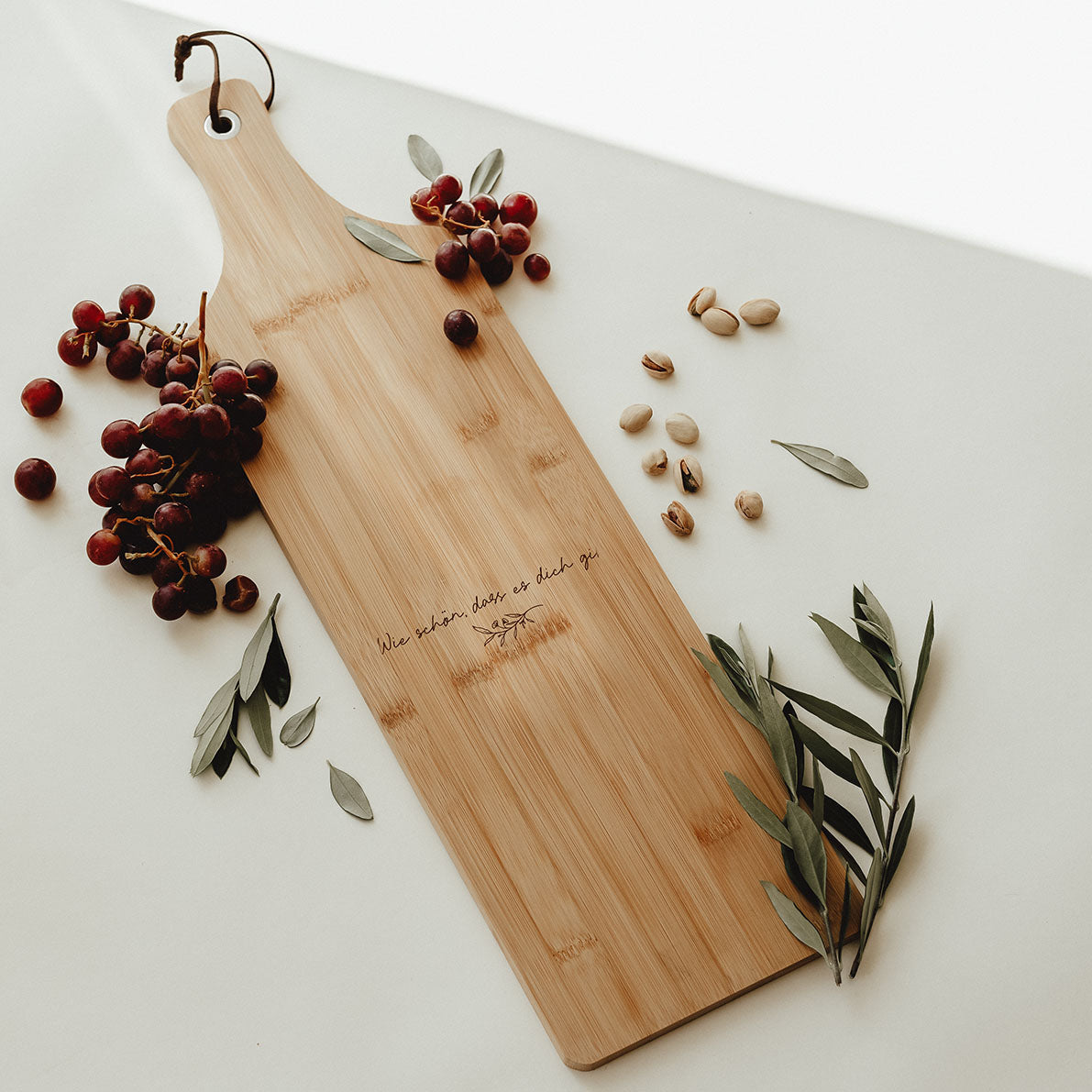 Schneidebrett Bambus – Wie schön